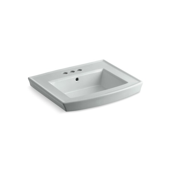 Kohler Archer Pedestal Bathroom Sink With 4" Centerset Faucet Holes 2358-4-95 - main